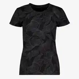 Scapino Osaga dames sport T-shirt met print zwart aanbieding
