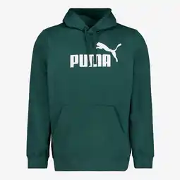 Scapino Puma Essentials No. 1 Logo heren hoodie groen aanbieding