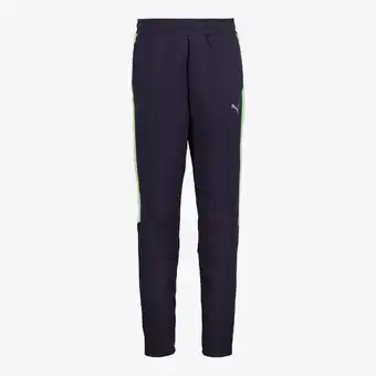 Scapino Puma Evostripe DK B kinder joggingbroek blauw groen aanbieding