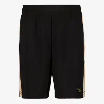 Scapino Dutchy kinder voetbalshort zwart beige aanbieding