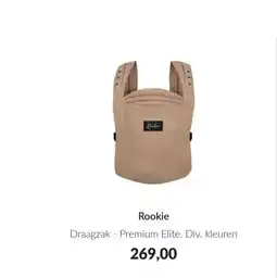 Babypark Rookie Draagzak Premium Elite aanbieding