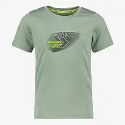 Scapino Osaga Dry jongens sport T-shirt met opdruk groen aanbieding