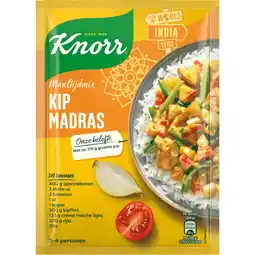 Jumbo Knorr Maaltijdmix Kip Madras 80 g aanbieding