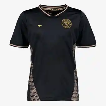 Scapino Dutchy Dry kinder voetbal T-shirt zwart aanbieding