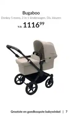 Babypark Bugaboo aanbieding
