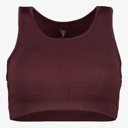 Scapino Osaga seamless dames yoga BH bordeauxrood aanbieding