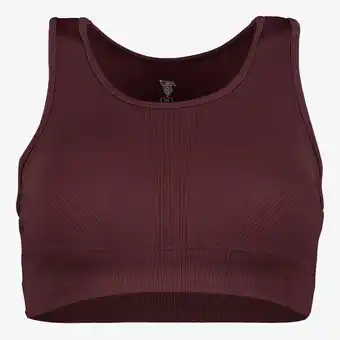 Scapino Osaga seamless dames yoga BH bordeauxrood aanbieding