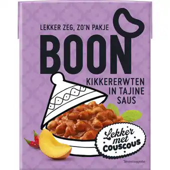 Jumbo Boon Kikkererwten in Tajine Saus 405 g aanbieding