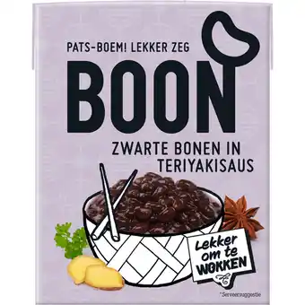 Jumbo Boon Zwarte Bonen in Teriyakisaus 390 g aanbieding