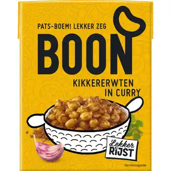 Jumbo Boon Kikkererwten in Curry 380 g aanbieding