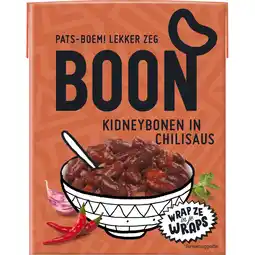 Jumbo Boon Kindeybonen in Chilisaus 380 g aanbieding