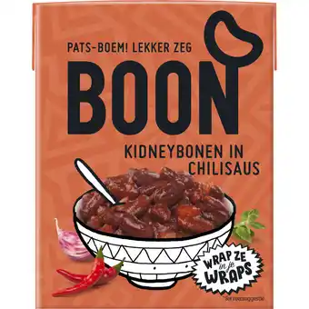 Jumbo Boon Kindeybonen in Chilisaus 380 g aanbieding