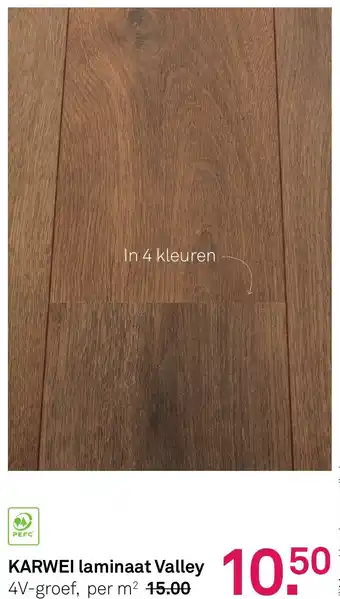 Karwei Karwei laminaat Valley aanbieding