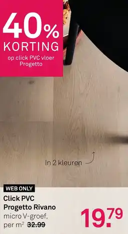 Karwei Click PVC Progetto Rivano aanbieding