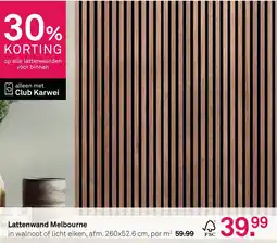 Karwei Lattenwand Melbourne aanbieding