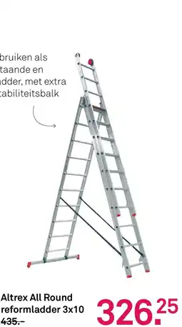 Karwei Altrex All Round reformladder 3x10 aanbieding