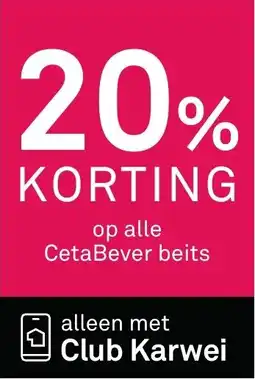 Karwei Op alle Ceta Bever beits aanbieding