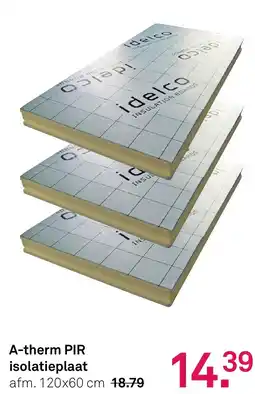 Karwei A-therm PIR isolatieplaat aanbieding