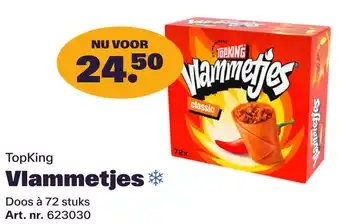 Bidfood TopKing Vlammetjes aanbieding