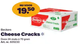 Bidfood Beckers Cheese Cracks aanbieding