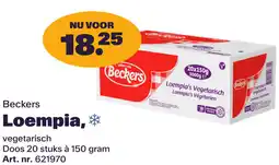 Bidfood Beckers Loempia aanbieding