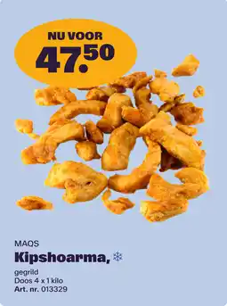 Bidfood MAQS Kipshoarma aanbieding