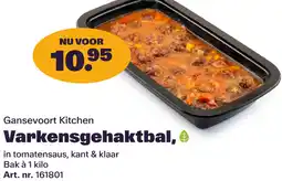 Bidfood Gansevoort Kitchen Varkensgehaktbal aanbieding