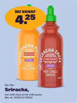 Bidfood Go-Tan Sriracha aanbieding