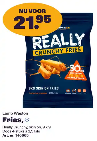 Bidfood Lamb Weston Fries aanbieding