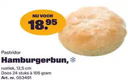 Bidfood Pastridor Hamburgerbun aanbieding
