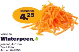 Bidfood Vers&zo Winterpeen aanbieding