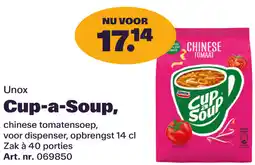 Bidfood Unox Cup-a-Soup aanbieding