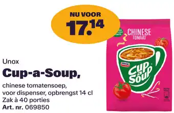 Bidfood Unox Cup-a-Soup aanbieding
