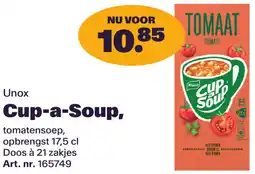 Bidfood Unox Cup-a-Soup aanbieding