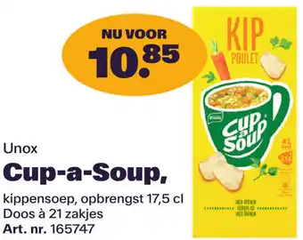 Bidfood Unox Cup-a-Soup aanbieding