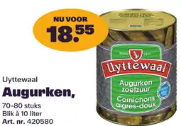 Bidfood Uyttewaal Augurken aanbieding