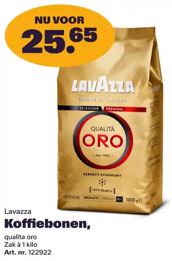 Bidfood Lavazza Koffiebonen aanbieding