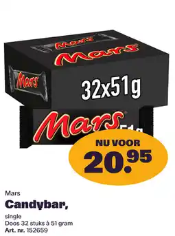 Bidfood Mars Candybar aanbieding
