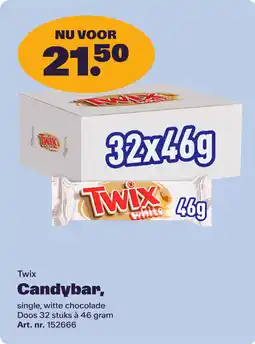 Bidfood Twix Candybar aanbieding