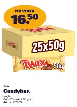 Bidfood Twix Candybar aanbieding