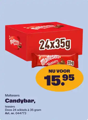 Bidfood Maltesers Candybar aanbieding
