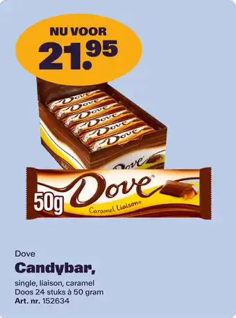 Bidfood Dove Candybar aanbieding