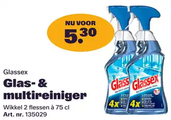 Bidfood Glassex Glas & multireiniger aanbieding