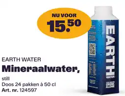 Bidfood EARTH WATER Mineraalwater aanbieding