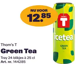Bidfood Thom's T Green Tea aanbieding