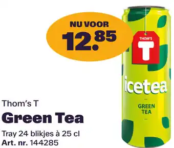 Bidfood Thom's T Green Tea aanbieding