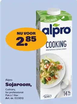 Bidfood Alpro Sojaroom aanbieding