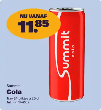 Bidfood Summit Cola aanbieding