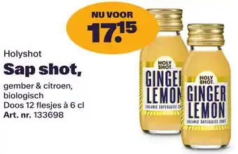 Bidfood Holyshot Sap shot aanbieding