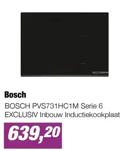 EP Bosch PVS731HC1M Serie 6 EXCLUSIV Inbouw Inductiekookplaat aanbieding